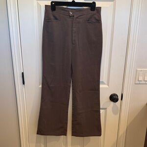 Elegant Brown Women's Trousers